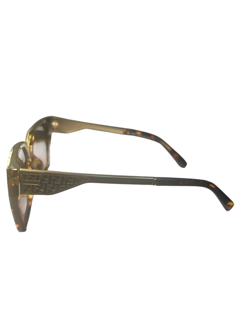 Tortoiseshell Cat-Eye Women's Sunglasses - Brown Lenses